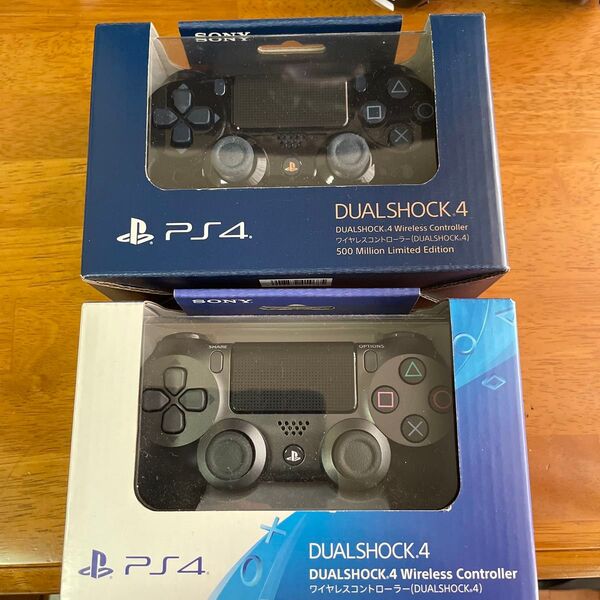 ワイヤレスコントローラー(DUALSHOCK4) 500 Million Limited Edition スチールブラックセット