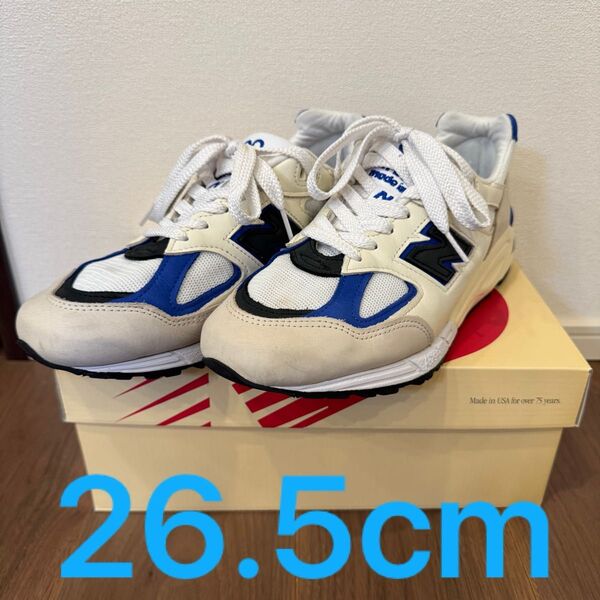 New Balance 990V2 中古 26.5cm 【M990WB2】