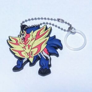 【非売品】GEO限定 ポケットモンスター ソード・シールド オリジナルラバーキーホルダー(アンブレラマーカー付き)《ザマゼンタ》