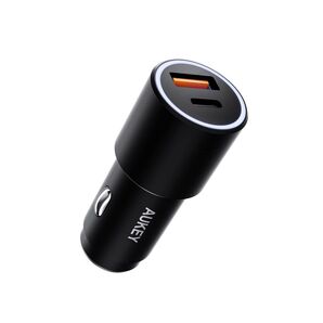 カーチャージャーシガーソケット USB 車載充電器 AUKEY 合計出力最大48W