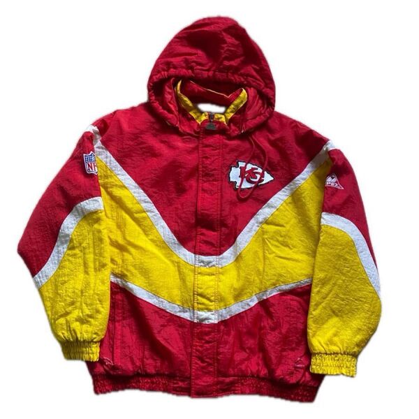 【vintage】90年代 NFL カンザスシティ チーフズ プロライン Apex One ジャケット サイズ XL