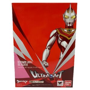 バンダイ ULTRA-ACT ウルトラマン ガイア & XIG ファイターセット 魂ウェブ 限定