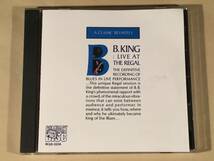 CD(米盤)■B.B. KING／LIVE AT THE REGAL■良好品！_画像1