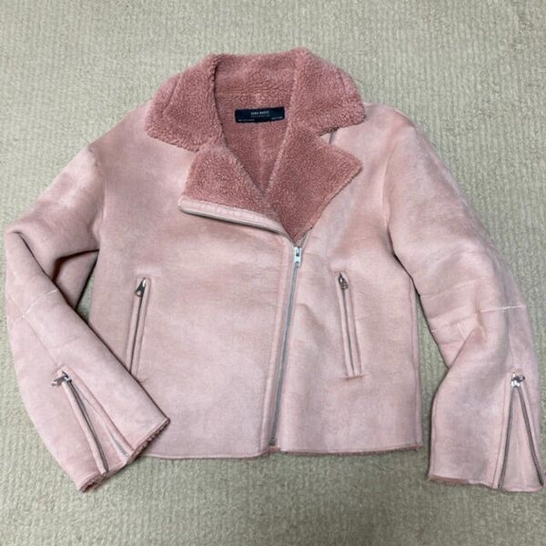 ZARA ライダースボアジャケット Sサイズ
