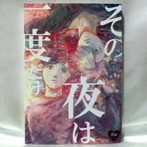 【即決／送料無料】BL 同人誌　その夜は一度だけ　ユーリ!!! On ICE（ヴィクトル×勝生勇利）_画像1