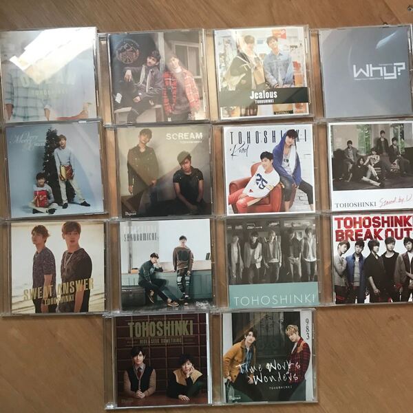 東方神起 ビギ盤 シングルセット CD