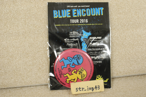 新品 BLUE ENCOUNT 2016 缶バッジ ステッカーセット ゲスト：アルカラ 京都 KYOTO MUSE グッズ ブルエン