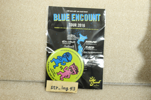 新品 BLUE ENCOUNT 2016 缶バッジ ステッカーセット ゲスト：TOTALFAT 宮城 仙台 HooK グッズ ブルエン