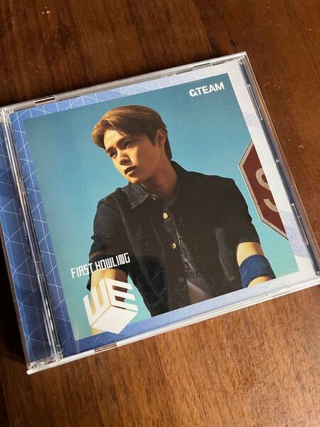 CD &TEAM first howling we K君ソロジャケット