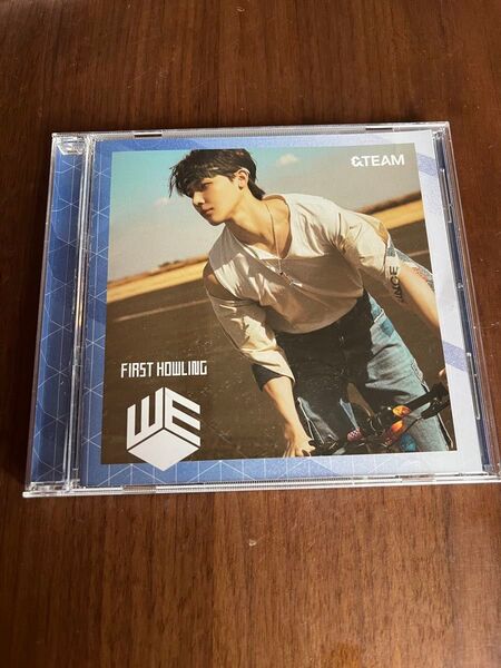 CD &TEAM first howling we ニコラスソロジャケット