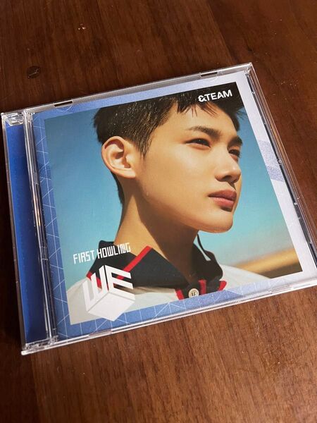CD &TEAM first howling we JOソロジャケット