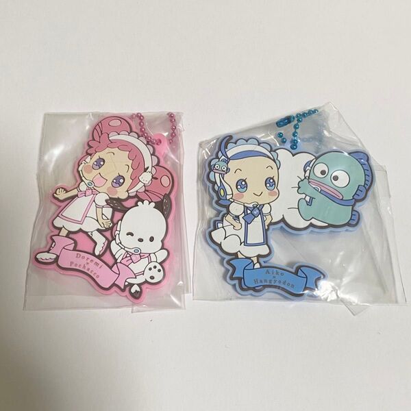 サンリオ おジャ魔女どれみ はぴだんぶい スペシャルラバーマスコット どれみ ポチャッコ あいこ ハンギョドン ガチャ