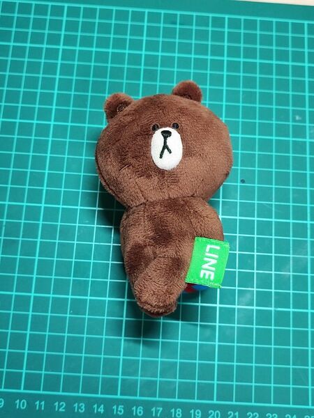LINE ブラウン ぬいぐるみ