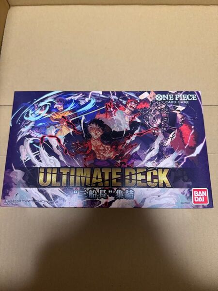 ONE PIECE カードゲーム アルティメットデッキ 3船長 集結 ST-10