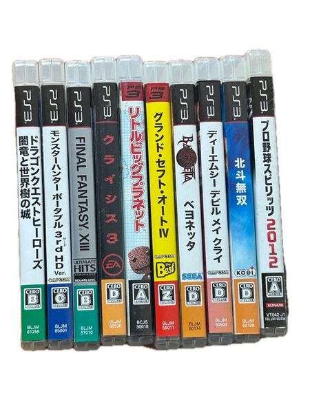 PS3 ソフト 10枚セット