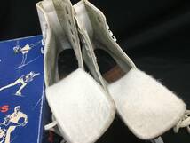 スケート靴　1★MARU-M　フィギュアスケート 靴　 ホワイト/白　23cm　アイススケート　未使用品　スケーティングシューズ_画像3