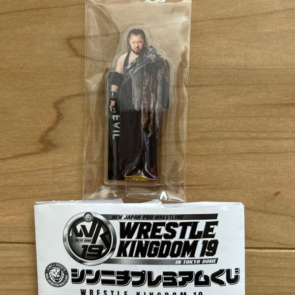 新日本プロレス 新品 シンニチプレミアムくじ イービル アクスタ