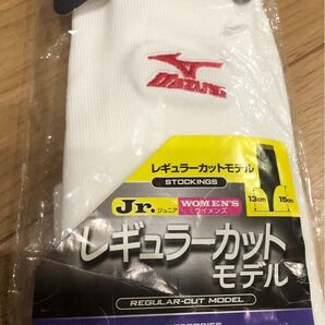ミズノ MIZUNO ソックス レギュラーカットモデル ジュニア ストッキング 新品未開封