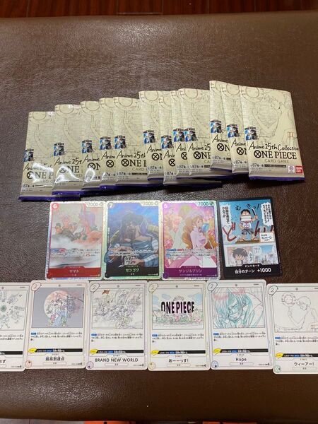 ワンピース Anime 25th Collection SR、R、ノーマルまとめ売り