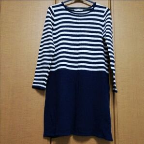 chocol raffine robeボーダーニットワンピース!