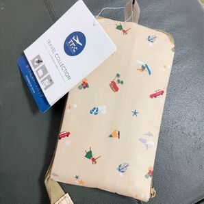 新品 シフレ アイランドイエローベージュ 折りたたみトート かばん バッグ コンパクト 折り畳み トートバッグ ハピタス