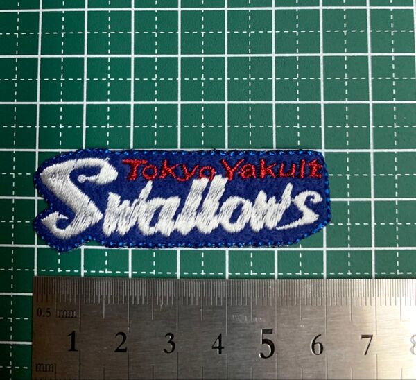 アイロンワッペン ヤクルトスワローズ 刺繍