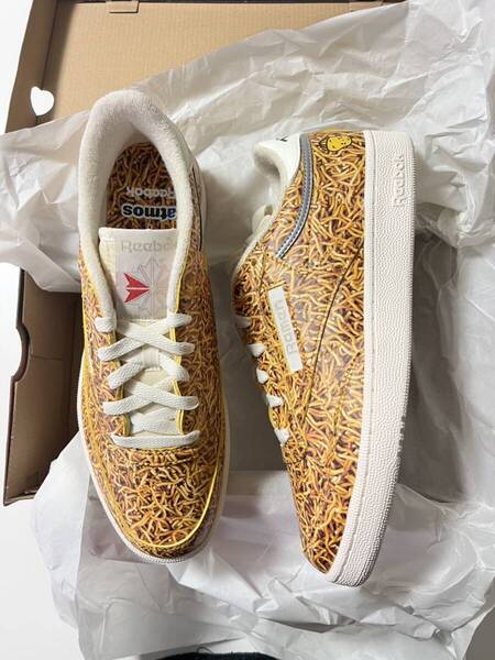 ★送料込み!!!★ 新品 定価14300円 Reebok x atmos x BABY STAR CLUB C 85 ベビースターラーメン トリプルコラボ商品 SIZE 28cm