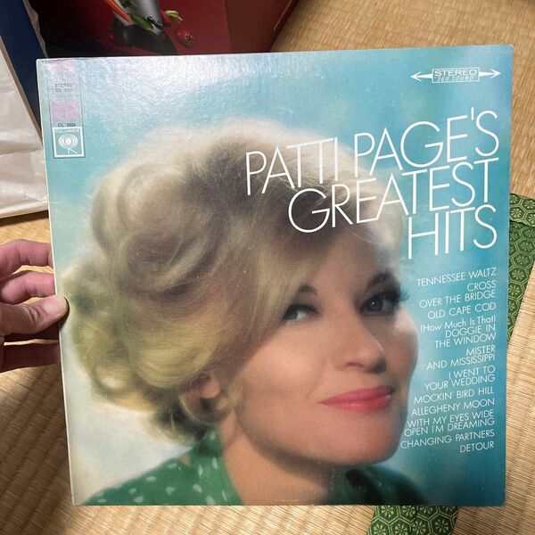 PATTI PAGE’S パティ ペイジ GREAEST HITS レコード