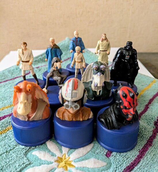 スターウォーズ ペプシ ボトルキャップ アナキンスカイウォーカー他11種 フィギュア