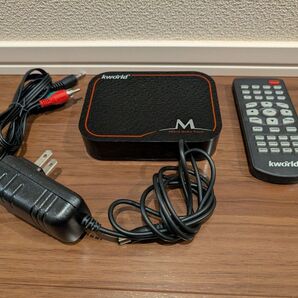 【値下げしました】動画 プレイヤーUSB HDMI kworld リモコン KW-M130S08 恵安