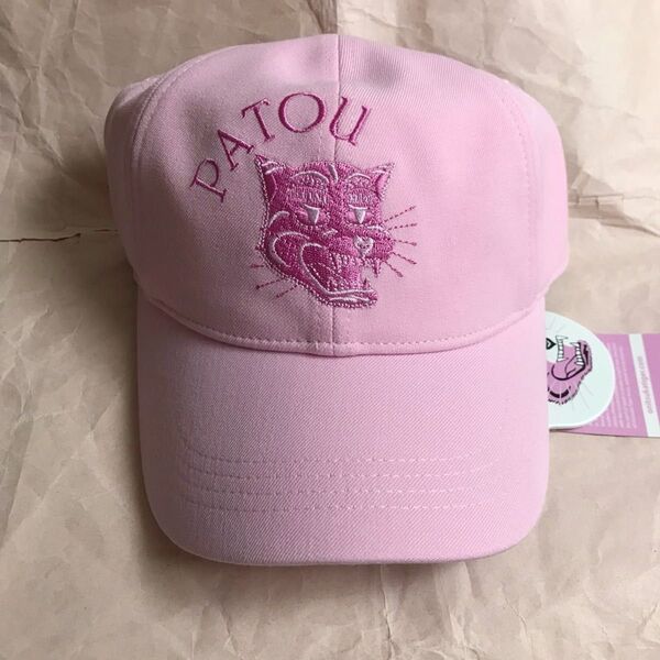patou オニツカタイガー コラボ cap ピンク