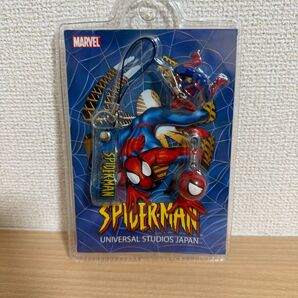 ユニバーサルスタジオジャパン USJ スパイダーマン ムービーストラップ 3個入り