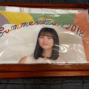 最終価格 遠藤さくら フェイスタオル 長さ結構あります。部屋に飾れます