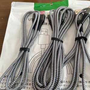 USB type-C ケーブル 3本セット Android等 USB-c機器対応 新品