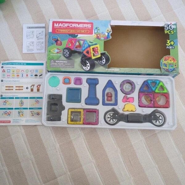 マグフォーマー Transform 50ピース