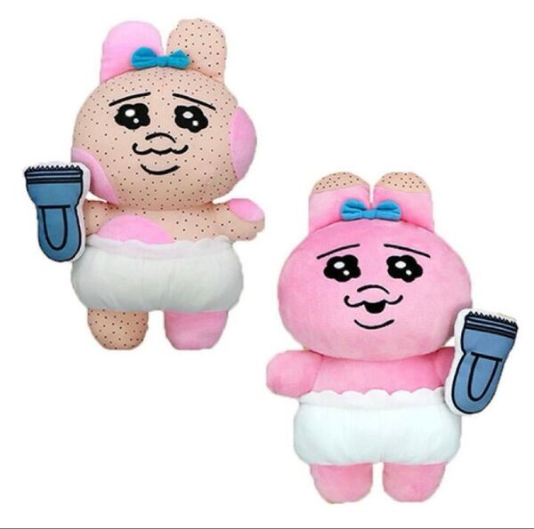 おぱんちゅうさぎ 失敗したら言ってよ BIG ぬいぐるみ 2種セット
