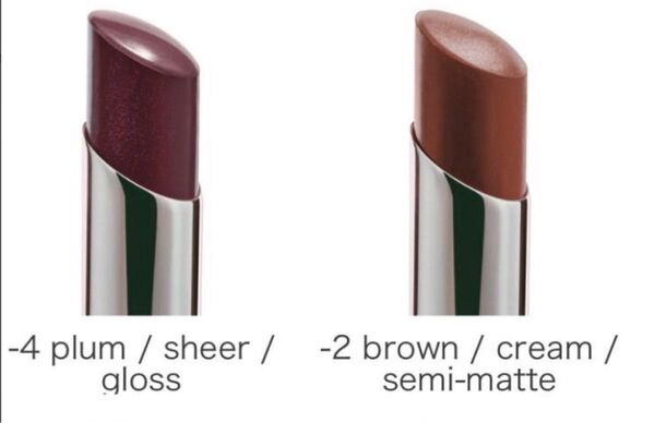 UZU 38℃/99°F (-4 plum/sheer/gloss)(-2 brown/cream/semi-matte)