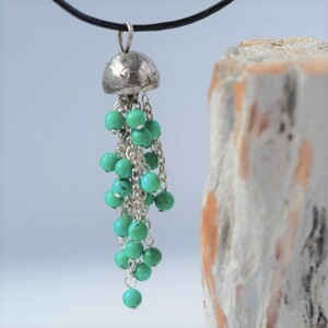  turquoise SV pendant top turquoise nature color 