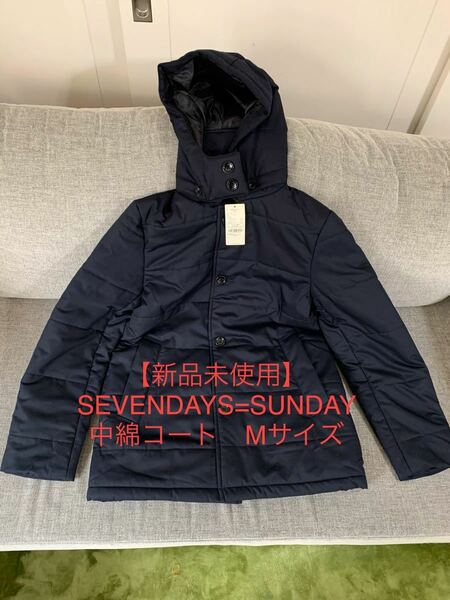 【新品未使用】SEVENDAYS=SUNDAY メンズ　コート　Mサイズ