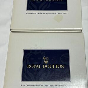 ロイヤルドルトン プレストベリー カップ&ソーサー 2客セット