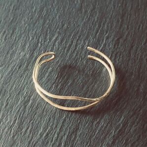 真鍮バングル Brass bangle 【ツイン】