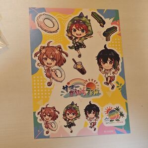 からピちサマランコラボ シール