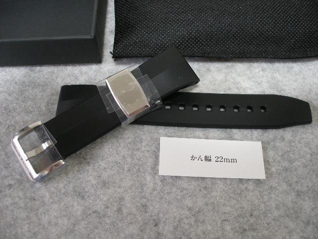 【新品・未使用】グランドセイコー 純正ラバーベルト 黒色 23mm Yahoo!オークション -「グランドセイコー ラバーベルト」の落札