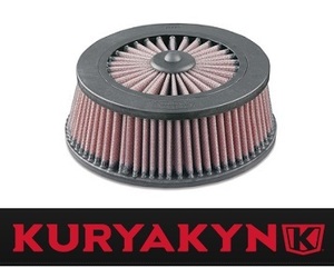 KURYAKYN 9469 リプレイスメント K&N エアフィルター for Mach 2 など