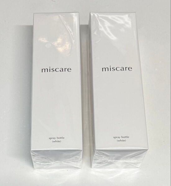 miscare(ミスケア) スプレーボトル 霧吹き 300ml アルコール対応2本