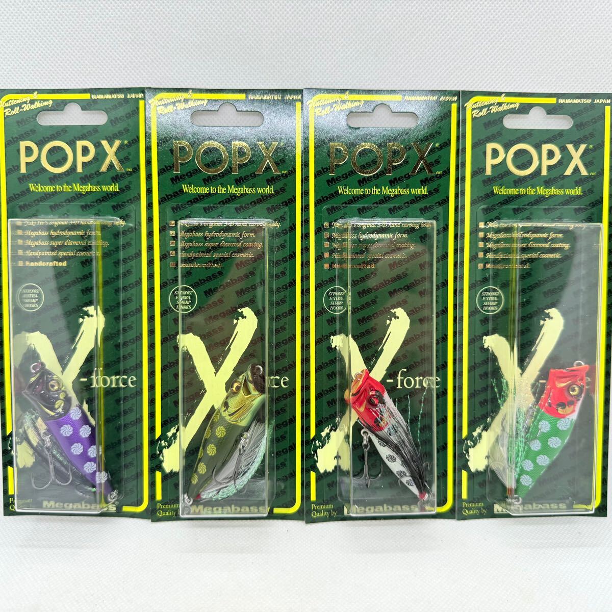 ひ*ん様 メガバス POPMAX 唐獅子 2025 PREMIUM 4個セット Yahoo!オークション -「メガバス 唐獅子」の落札相場・落札価格