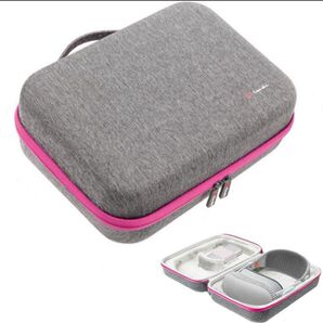 Vision Pro ケース Apple Vision Pro 対応 キャリングケース携帯用 保護 耐衝撃 (Gray)