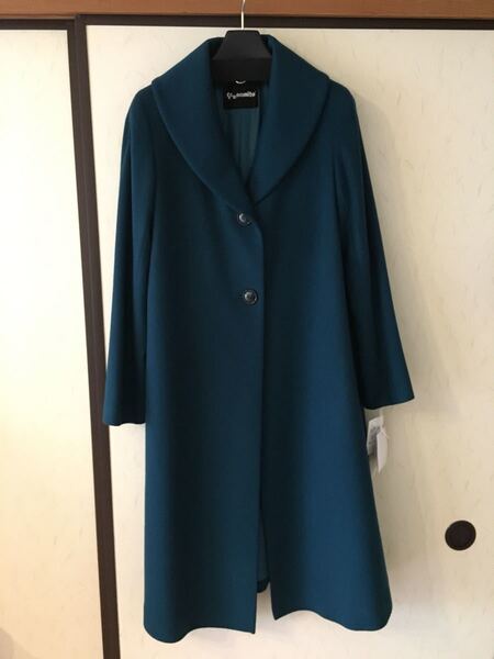 伝説の上質なSUPER180’s驚く軽さ!新品!scenamito ロングコート