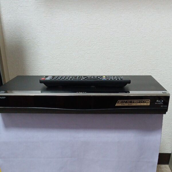 215/SHARP AQUOS ブルーレイディスクレコーダー 2014年 BD-W560 2番組同時録画 外付けUSBHDD