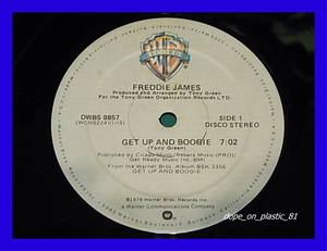 Freddie James/Get Up And Boogie/US Original/5点以上で送料無料、10点以上で10%割引!!!/12'